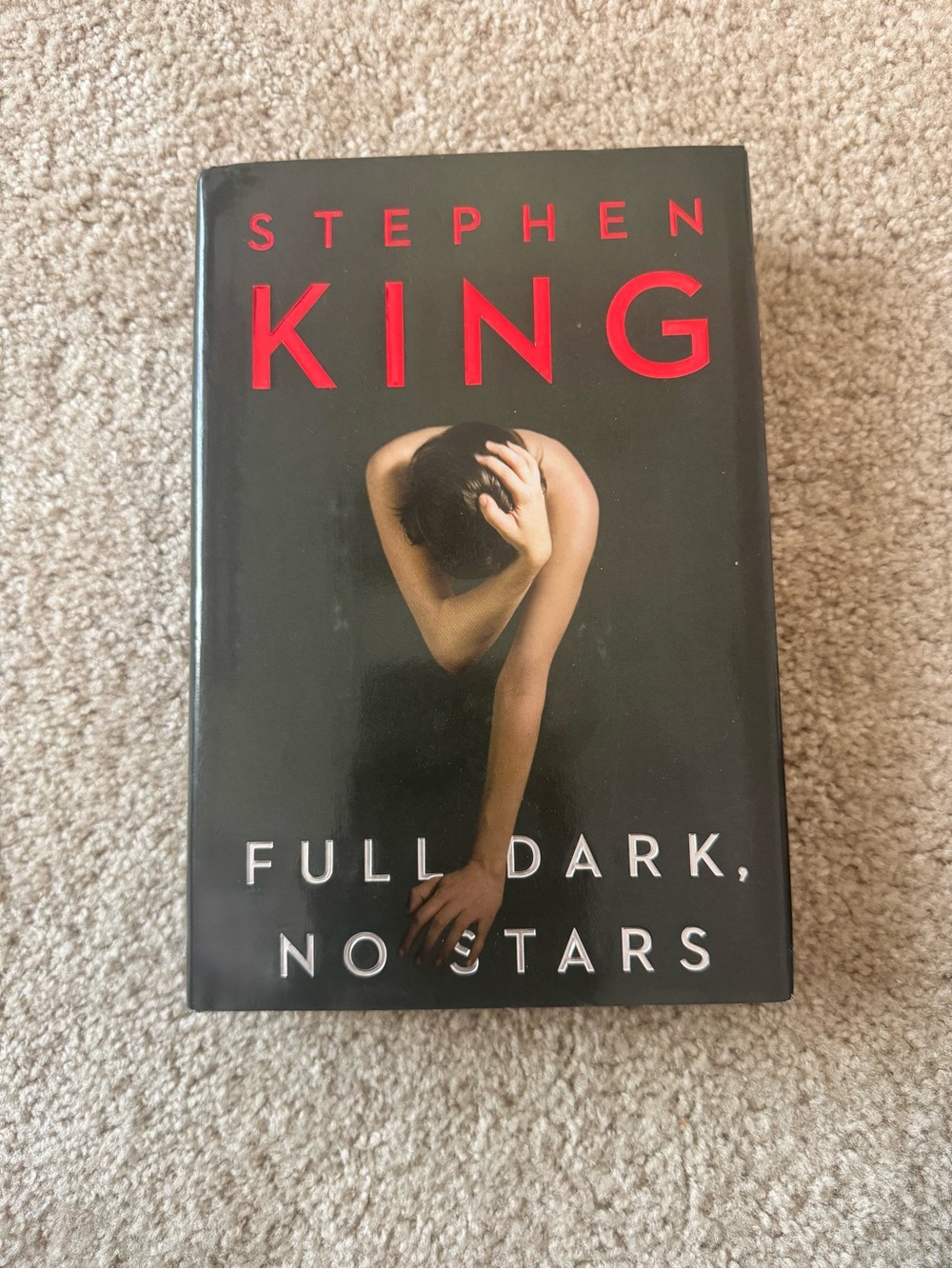 Stephen King "Full Dark, No Stars" Hardcover - Black with Red Title
